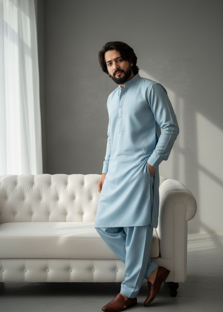 Embroidered Eid Kameez